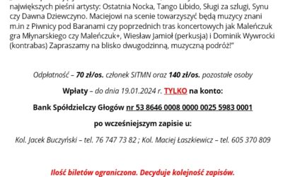 Zapraszamy na koncert muzyczny