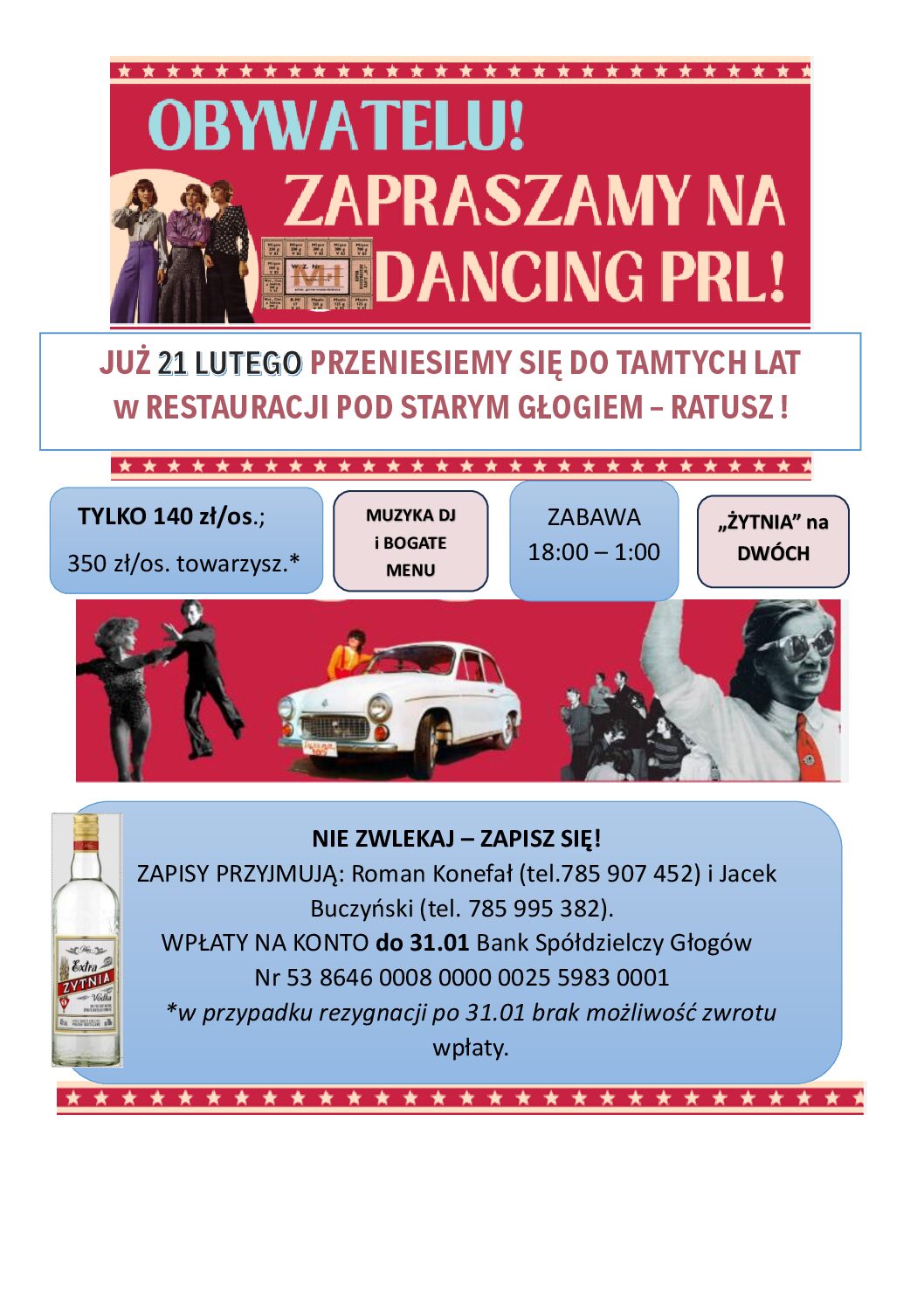 Zapraszamy na Dancing PRL!