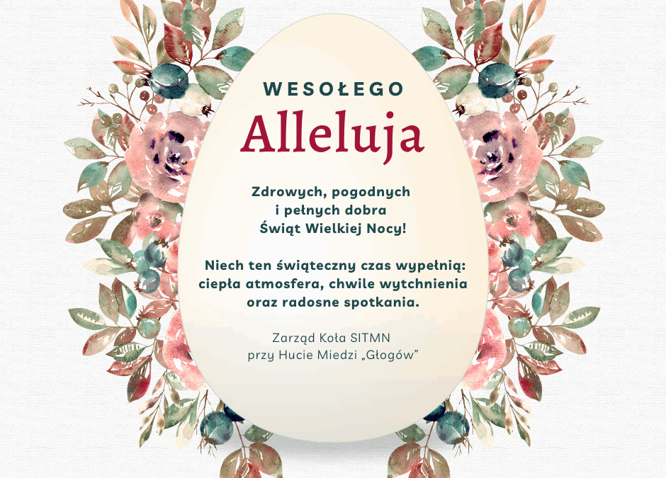 ŻYCZENIA WIELKANOCNE