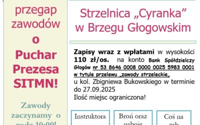 Zawody strzeleckie 4.10.2025r.