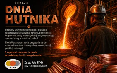 ŻYCZENIA Z OKAZJI DNIA HUTNIKA