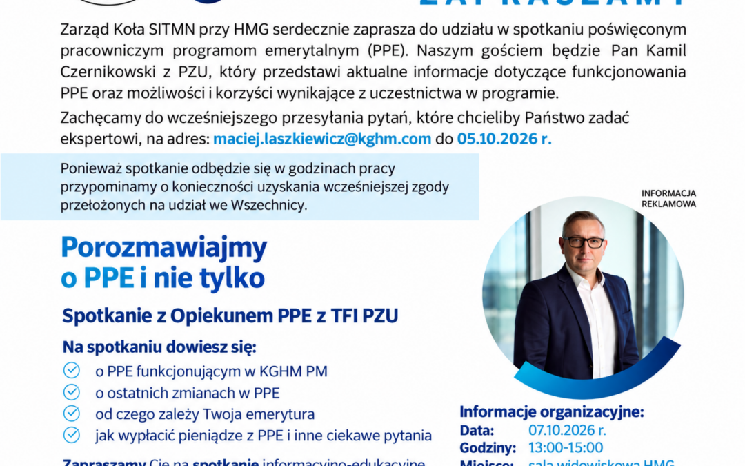 Porozmawiajmy o PPE i nie tylko